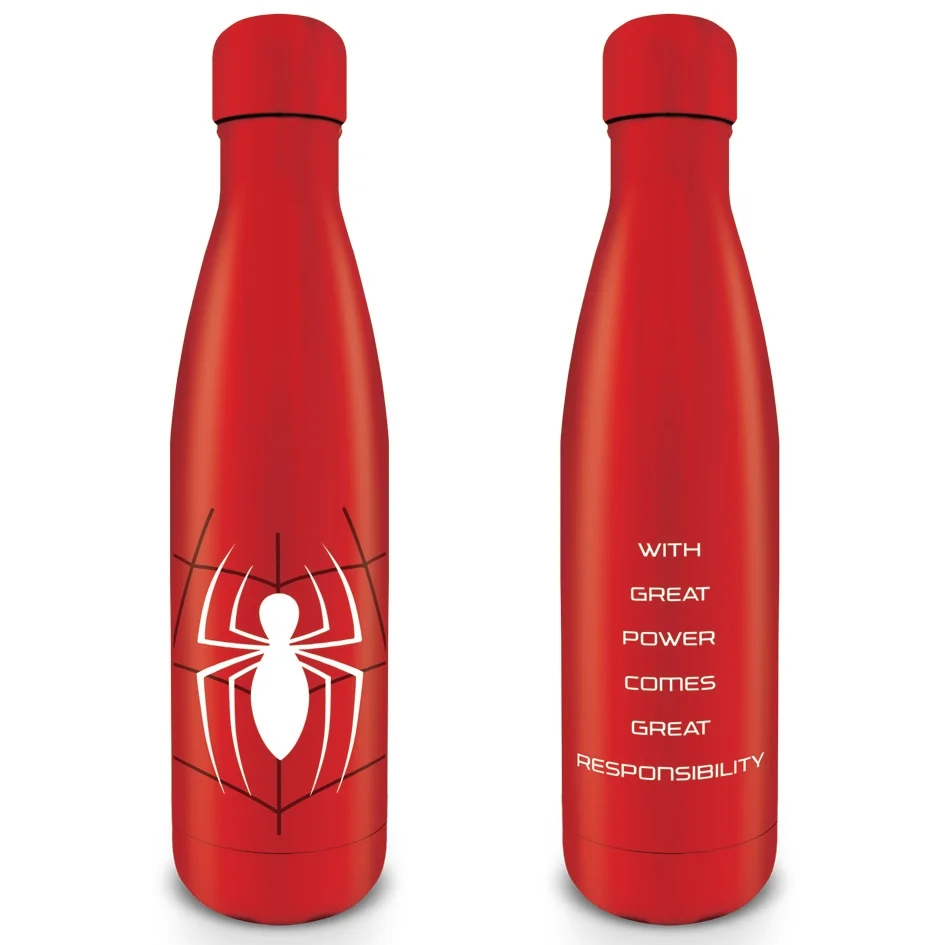 Spider-Man (Torso) Metall-Getränkeflasche Bild 1