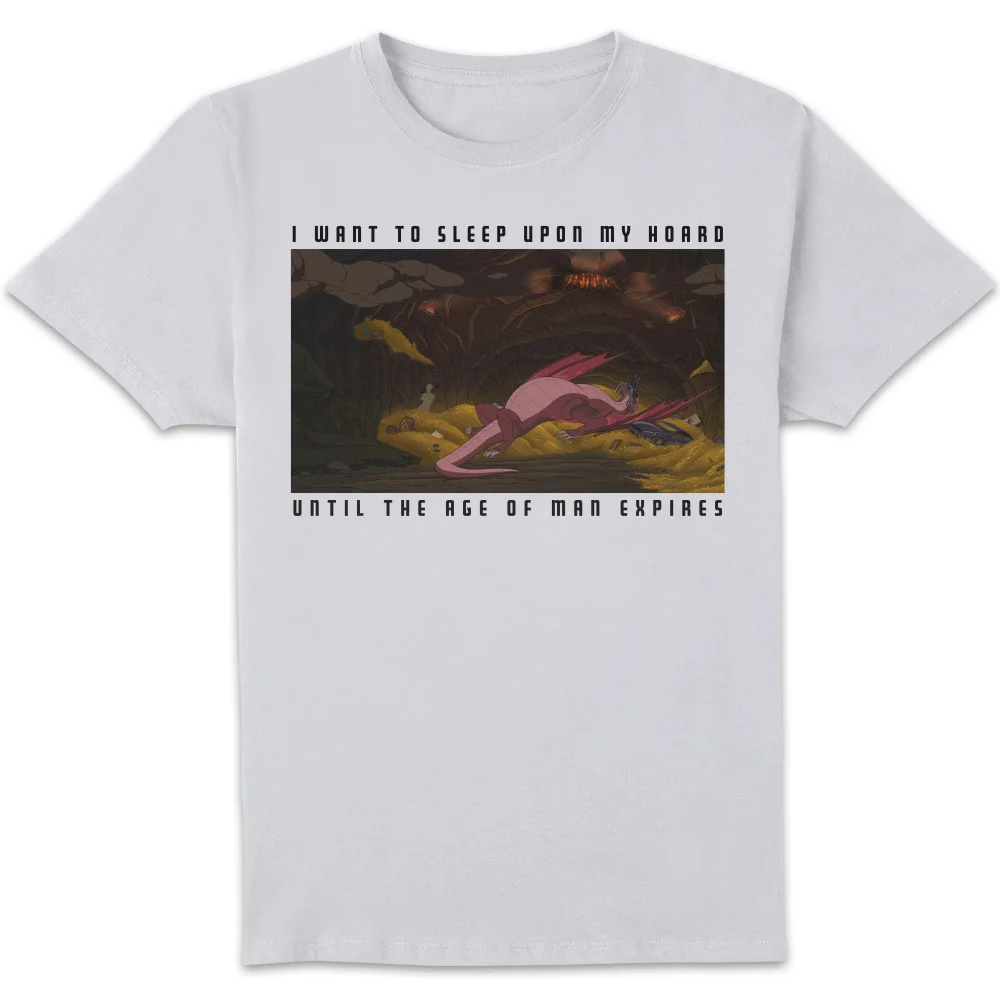 Rick and Morty I Want To Sleep Upon My Hoard Men's T-Shirt - White - S Bild 1