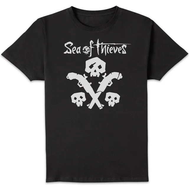 Sea Of Thieves Pistols Unisex T-Shirt - Black