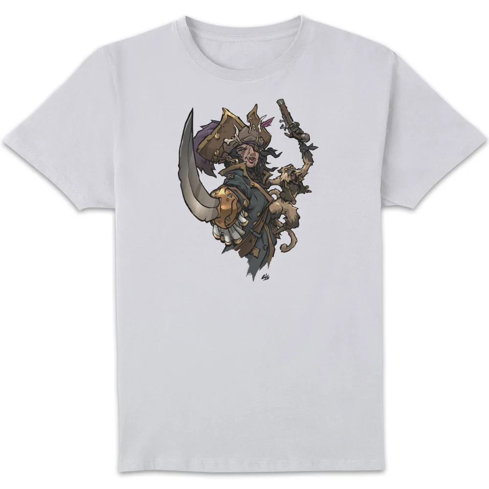 Sea Of Thieves Dastardly Duo Unisex T-Shirt - White - S Bild 1