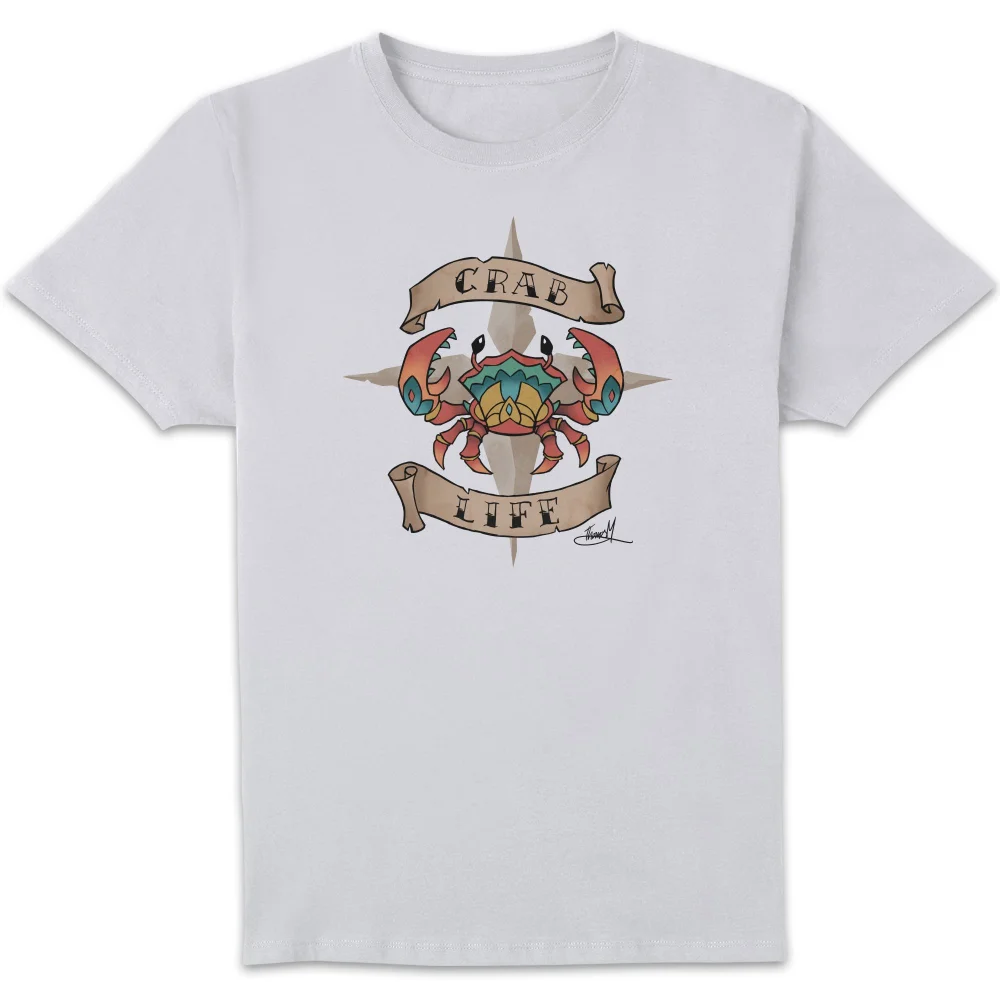 Sea Of Thieves Crab Life Unisex T-Shirt - White - S Bild 1