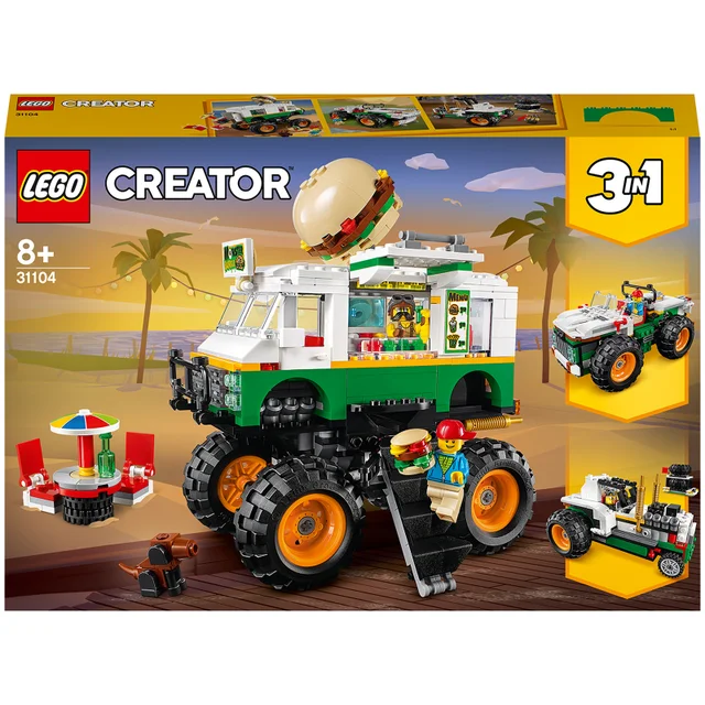 LEGO Creator: 3in1 Burger-Monster-Truck (31104)