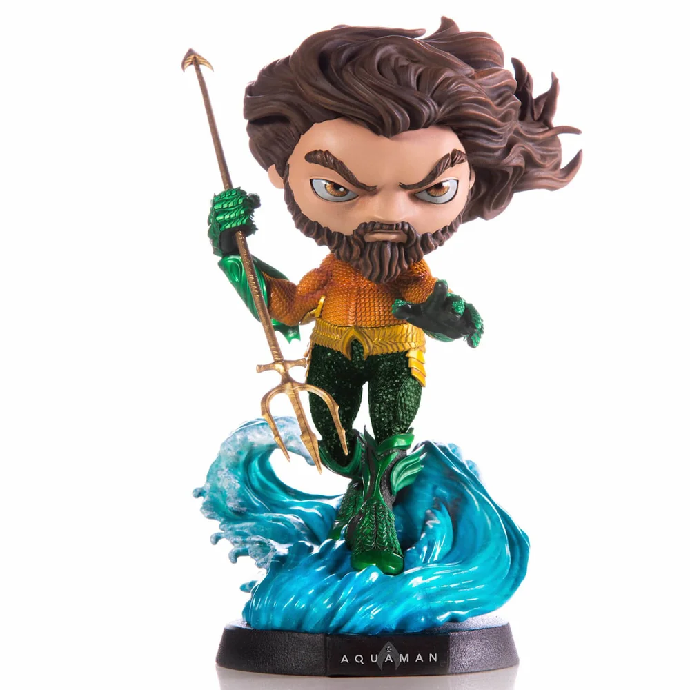 Iron Studios DC Comics Aquaman Mini Co. Deluxe PVC-Figur Aquaman 19 cm Bild 1
