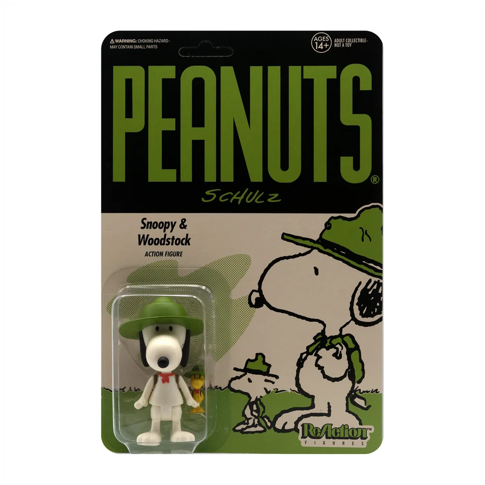 Super7 Peanuts ReAction-Figur - Beagle Scout Snoopy Bild 1