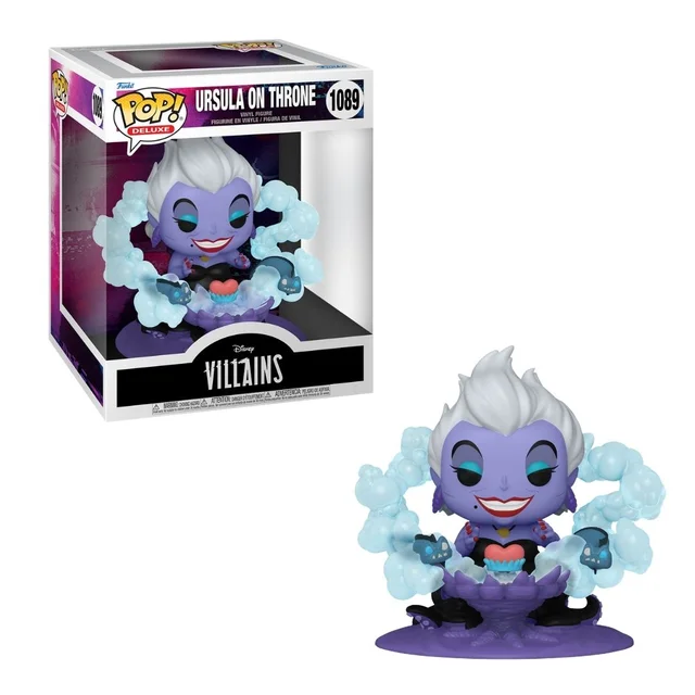 POP Deluxe: Villains- Ursula auf Thron