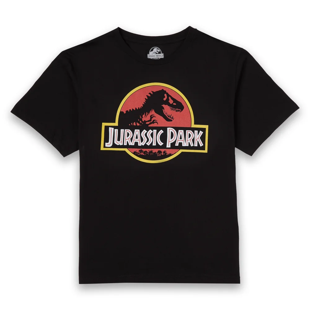 Classic Jurassic Park Logo Men's T-Shirt - Black - S Bild 1