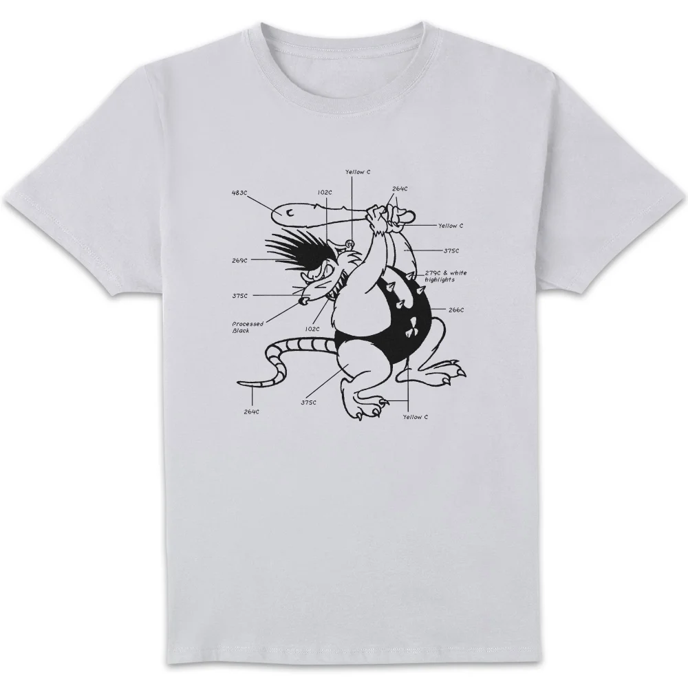 Battletoads Classic Year of the Rat Unisex T-Shirt - White - S Bild 1