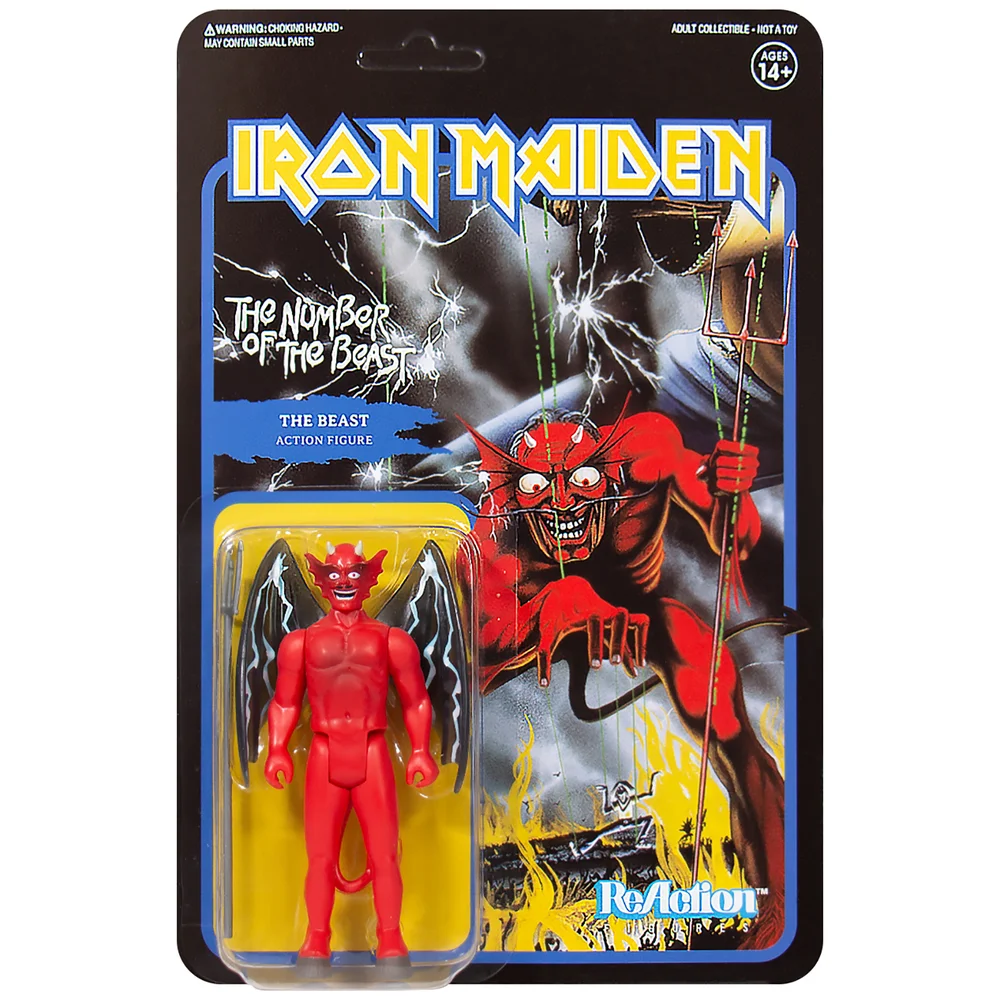 Super7 Iron Maiden ReAction-Figur - The Number Of The Beast Bild 1