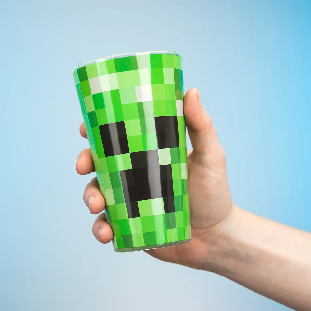 Minecraft Creeper-Glas Bild 1