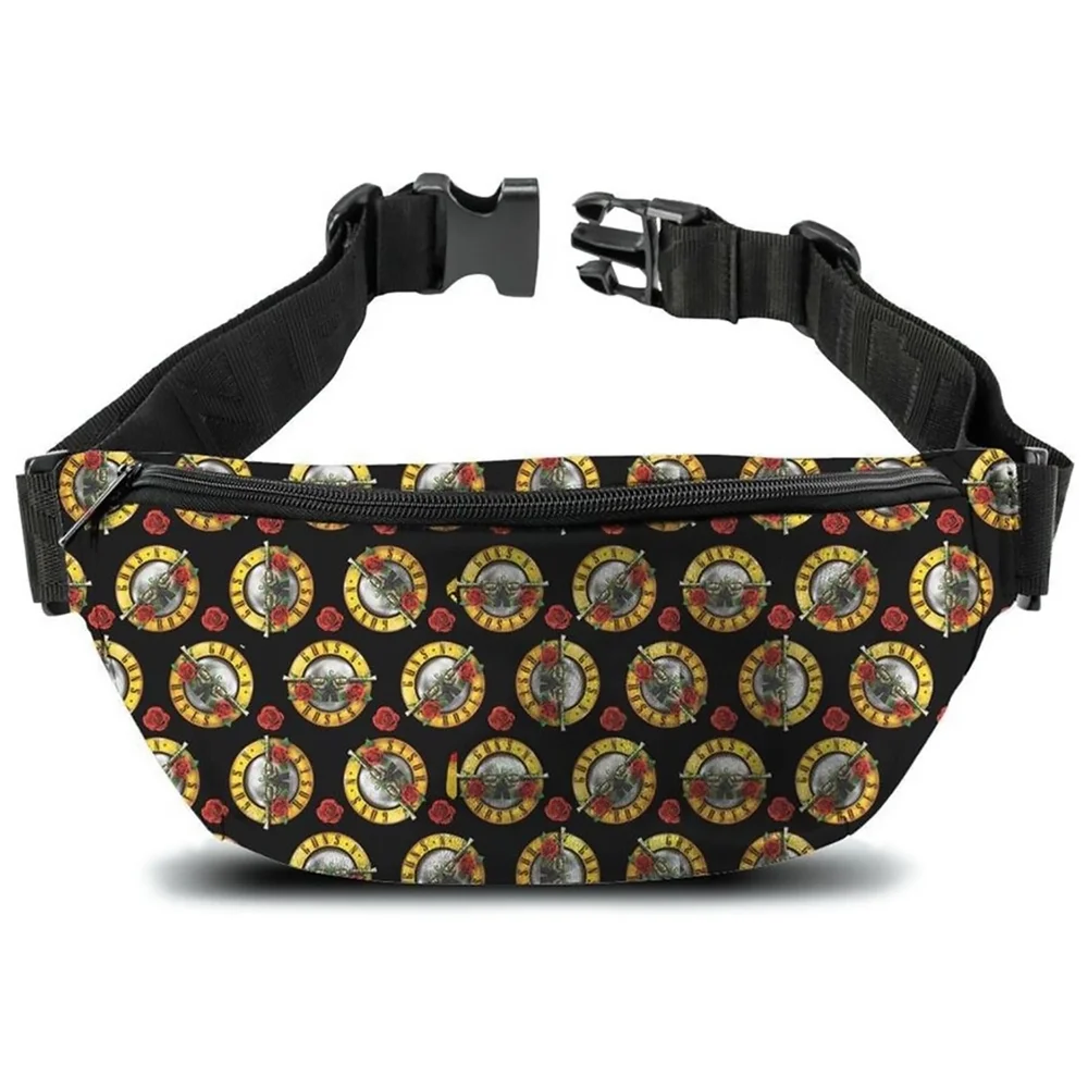 Rocksax Guns 'N' Roses Roses All-Over Bum Bag Bild 1