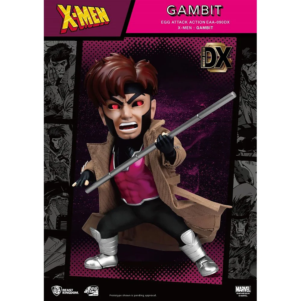 Beast Kingdom X-men Eaa-090dx Gambit PX Actionfigur Deluxe-Version Bild 1