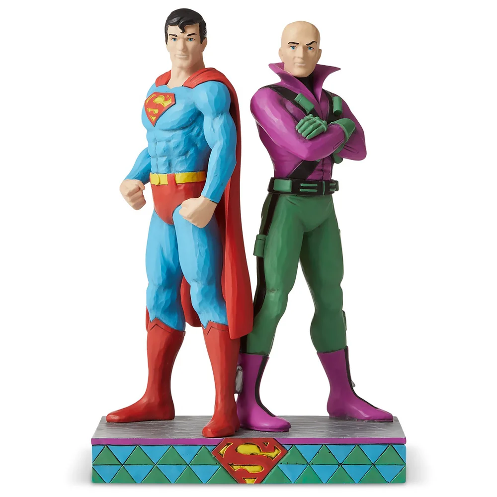 DC Comics by Jim Shore Superman™ vs Lex Luther Figur 21,5 cm Bild 1