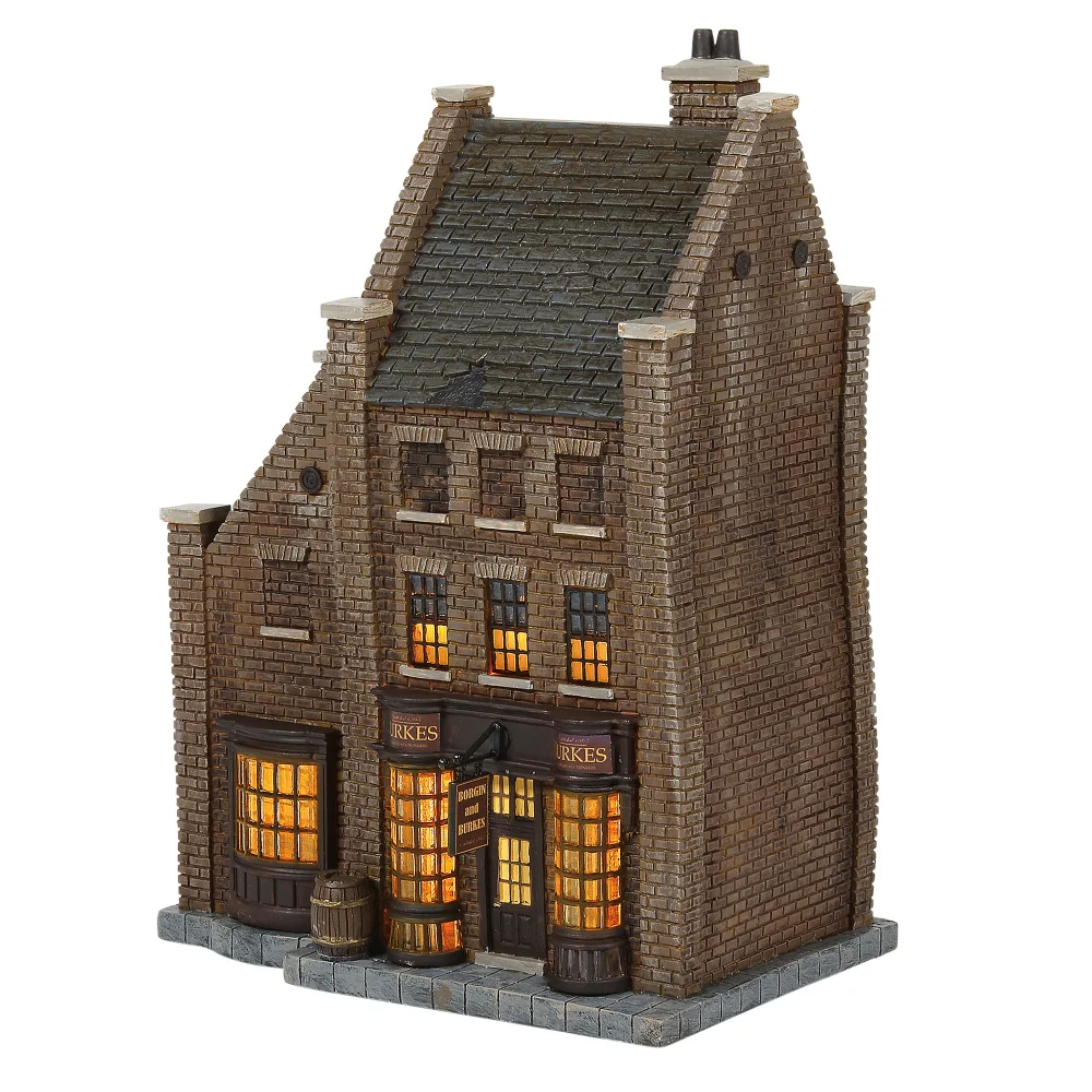 Enesco Harry Potter Illuminated Buildings Borgin and Burkes™ (22cm) Bild 1