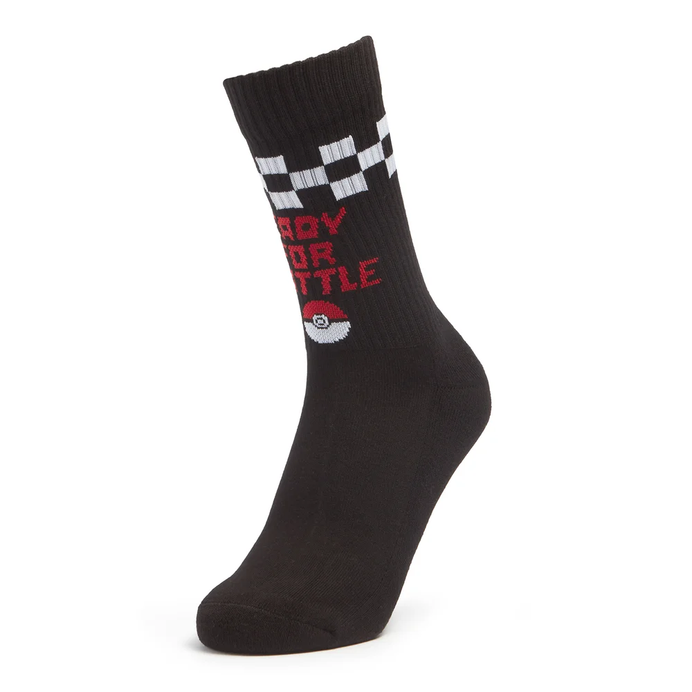Men's Pokémon Ready For Battle Socks - Black - UK 4-7.5 Bild 1