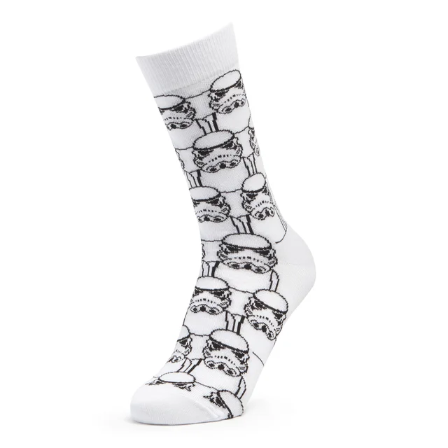 Men's Storm Trooper Repeat Socks - White