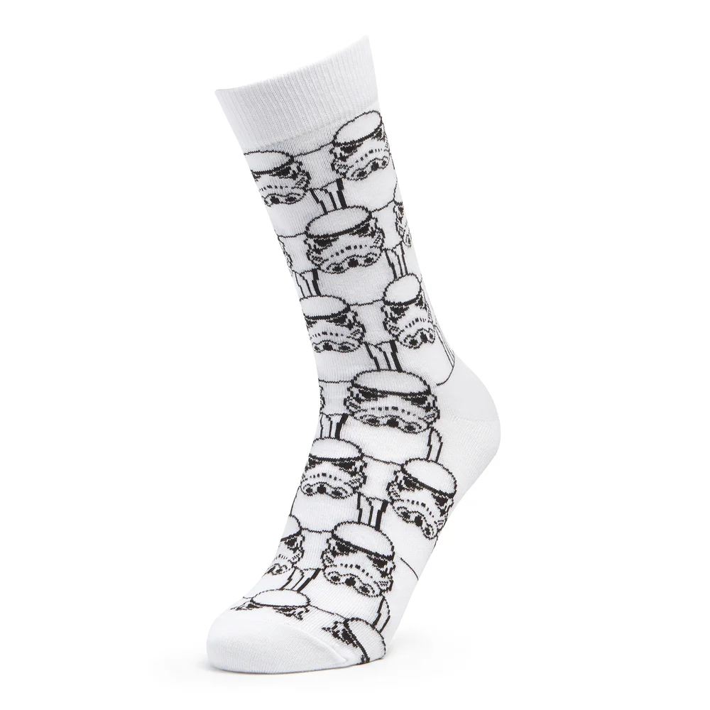 Men's Storm Trooper Repeat Socks - White - UK 4-7.5 Bild 1