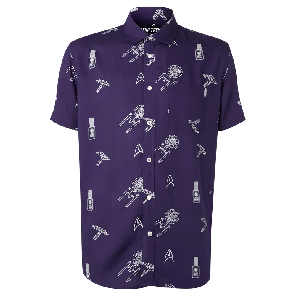 Limited Edition Star Trek Printed Shirt - Zavvi Exclusive - S Bild 1