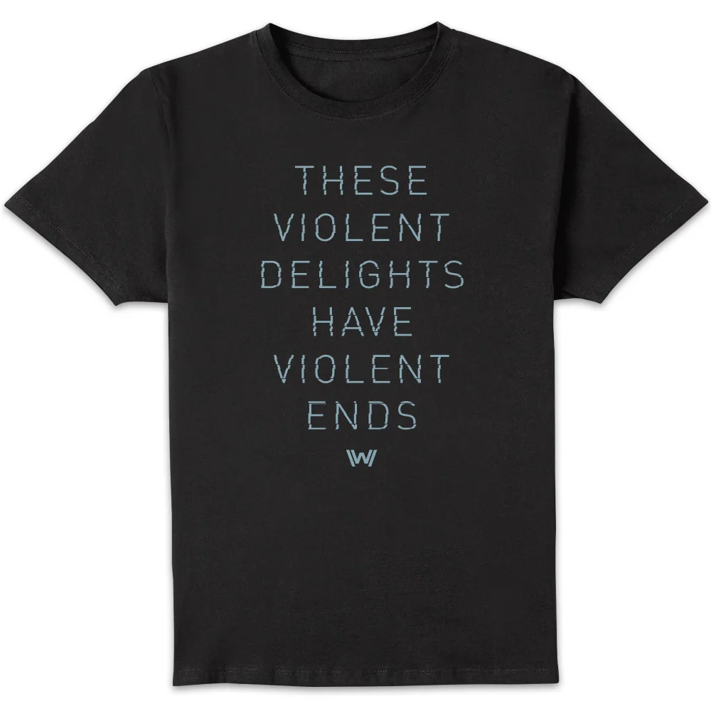 Westworld Violent Delights Men's T-Shirt - Black - S Bild 1