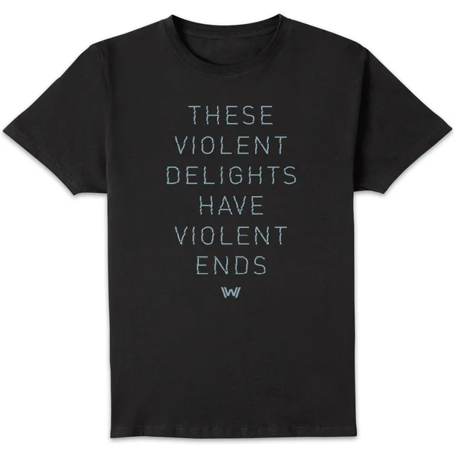 Westworld Violent Delights Men's T-Shirt - Black