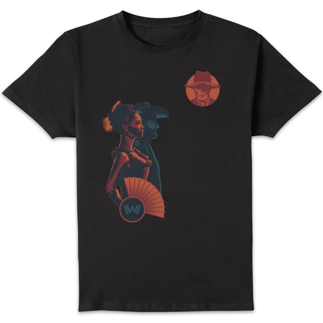Westworld Mariposa Saloon Men's T-Shirt - Black