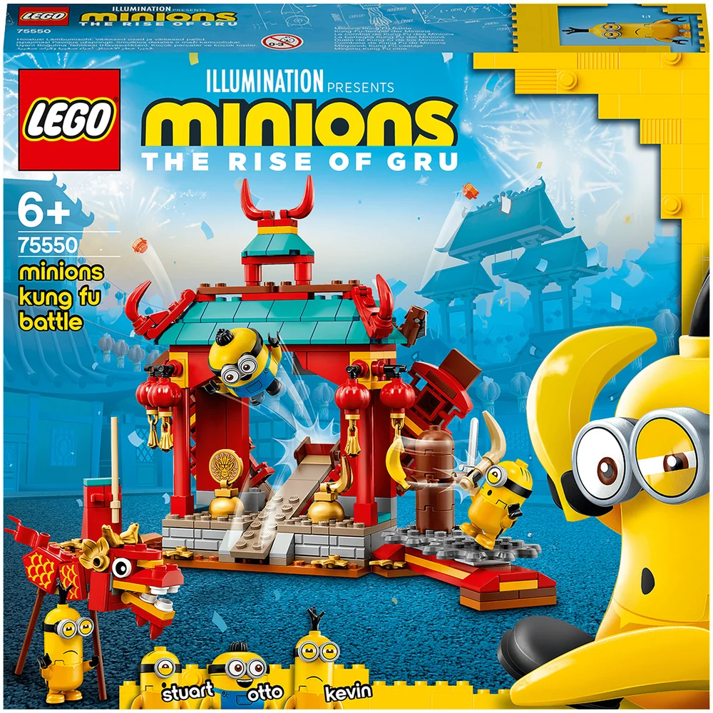 LEGO Minions: Minions Kung Fu Tempel (75550) Bild 1