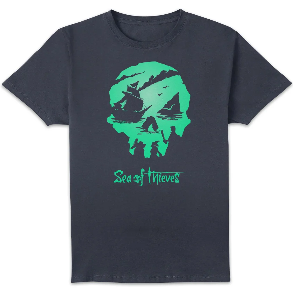 Sea Of Thieves 2nd Anniversary Logo Unisex T-Shirt - Navy - S Bild 1