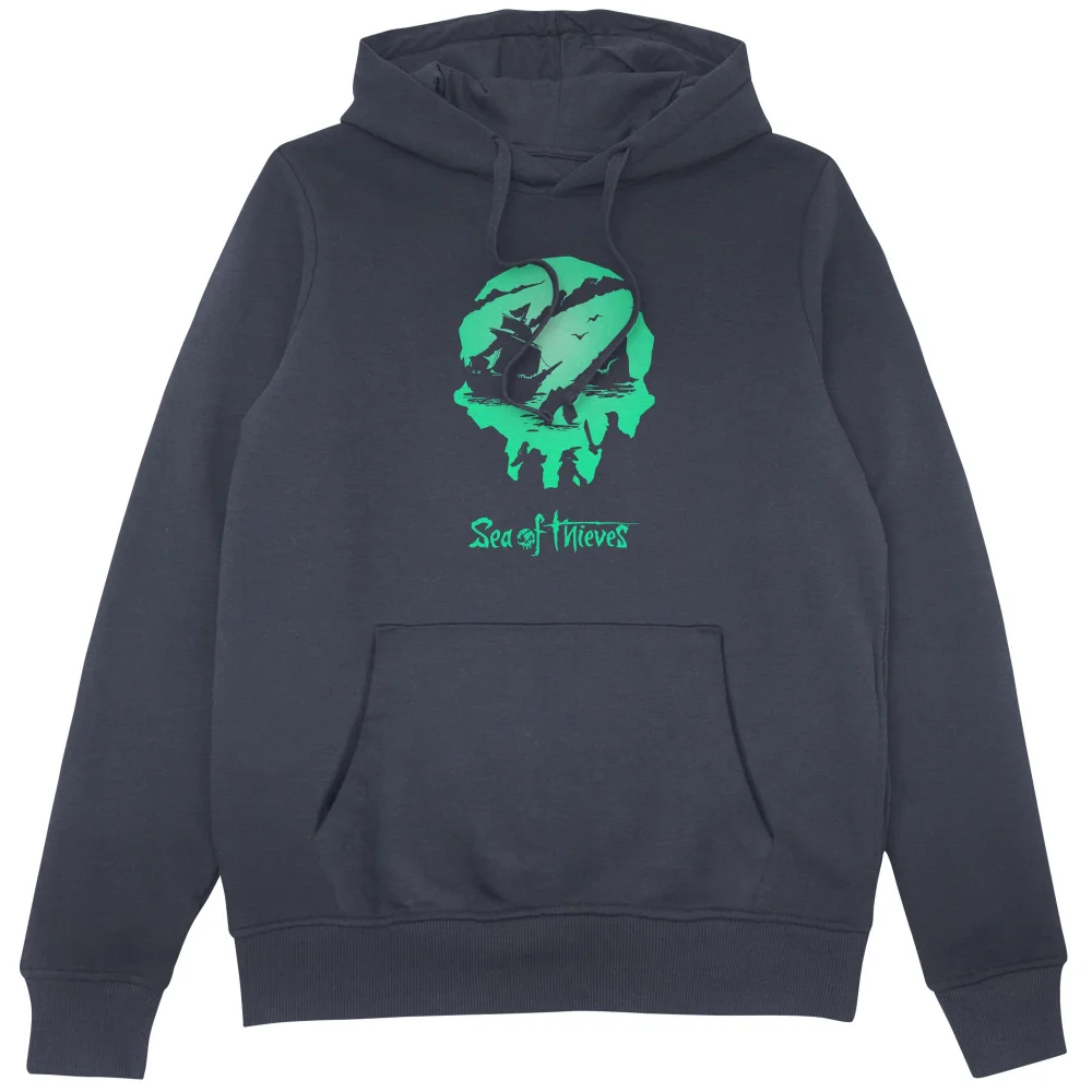 Sea Of Thieves 2nd Anniversary Logo Unisex Hoodie - Navy - S Bild 1