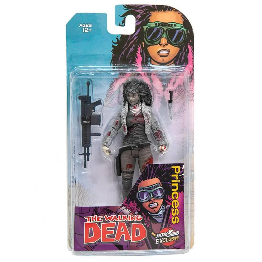 Skybound Walking Dead Princess Figure (Bloody and B&W Variant) Bild 1