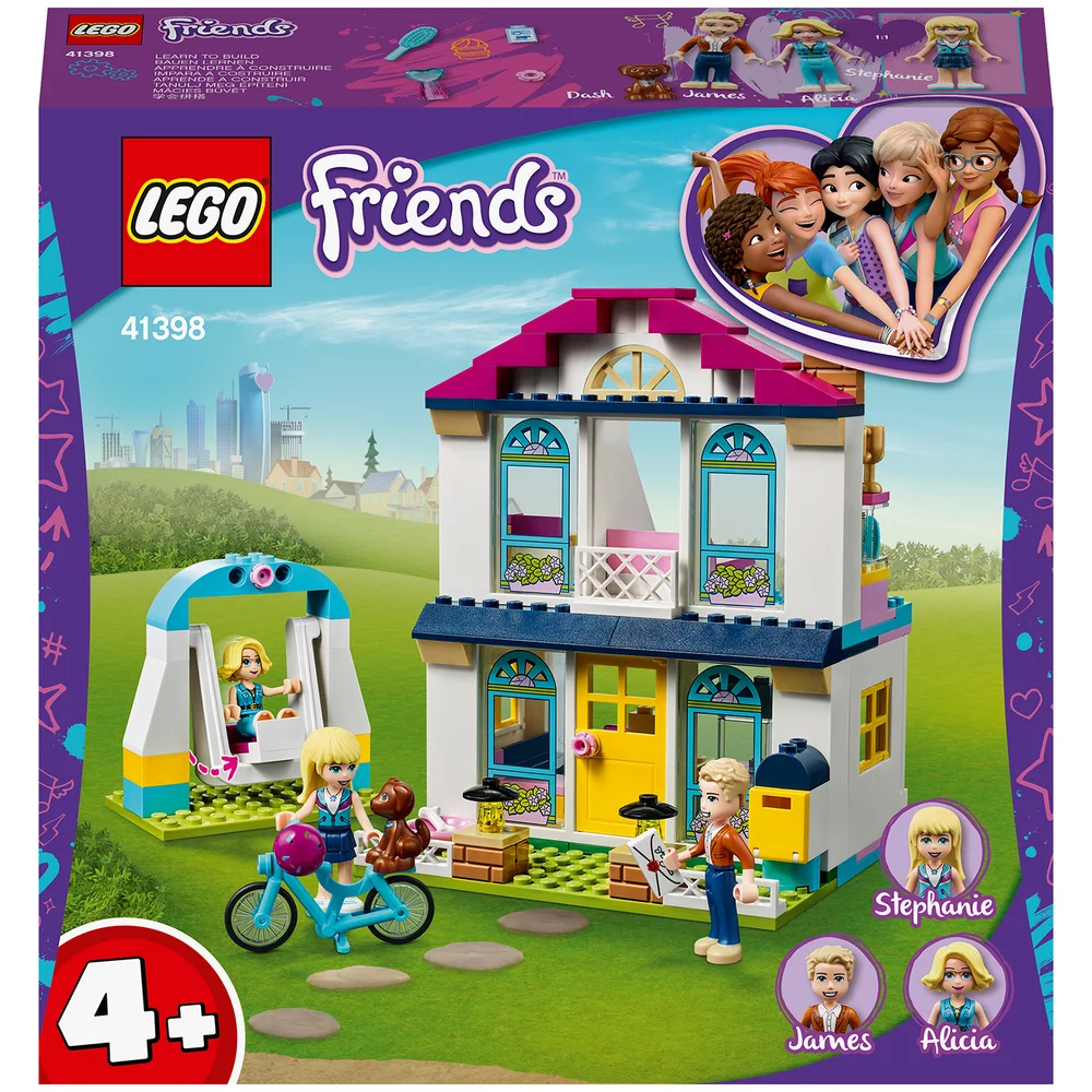 LEGO Friends: 4+ – Stephanies Familienhaus (41398) Bild 1