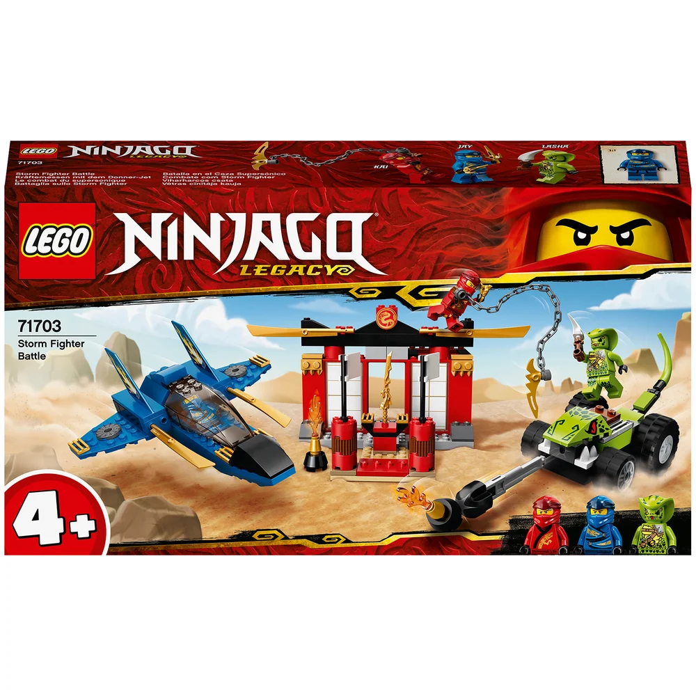 LEGO NINJAGO: 4+ Kräftemessen mit dem Donner-Jet (71703) Bild 1