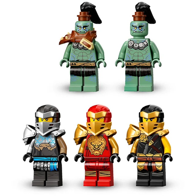 LEGO 71720 NINJAGO Feuer-Stein-Mech Spielzeug, Ninja Actionfigur