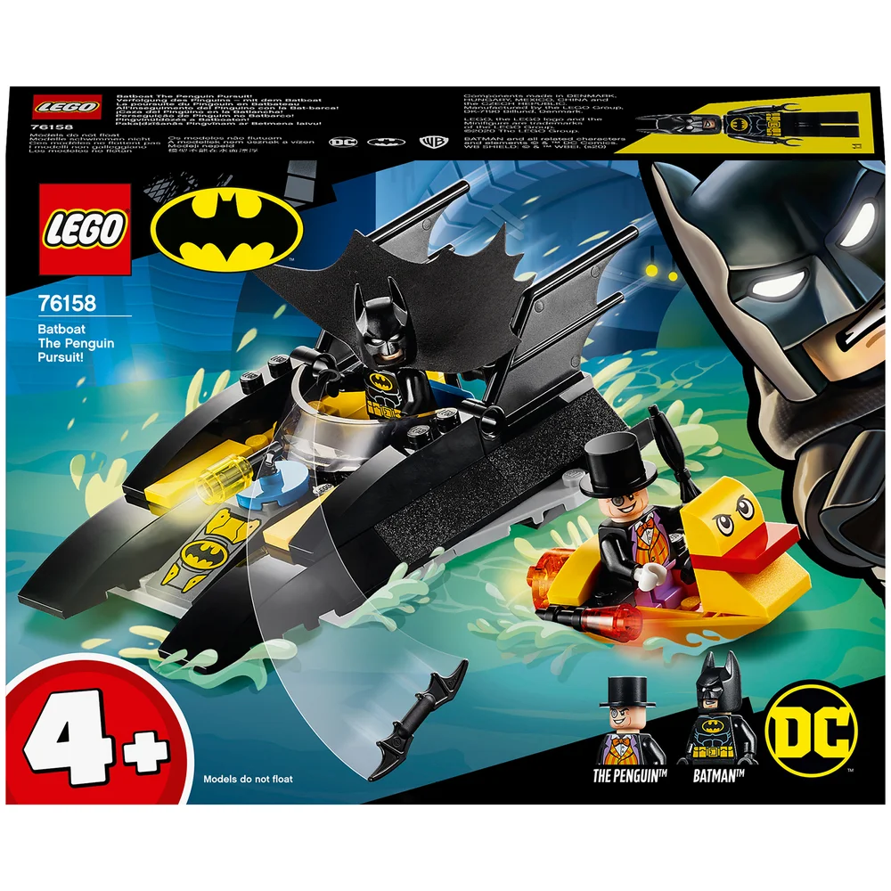 LEGO DC Batman 4+ Verfolgung des Pinguins – mit dem Batboat (76158) Bild 1