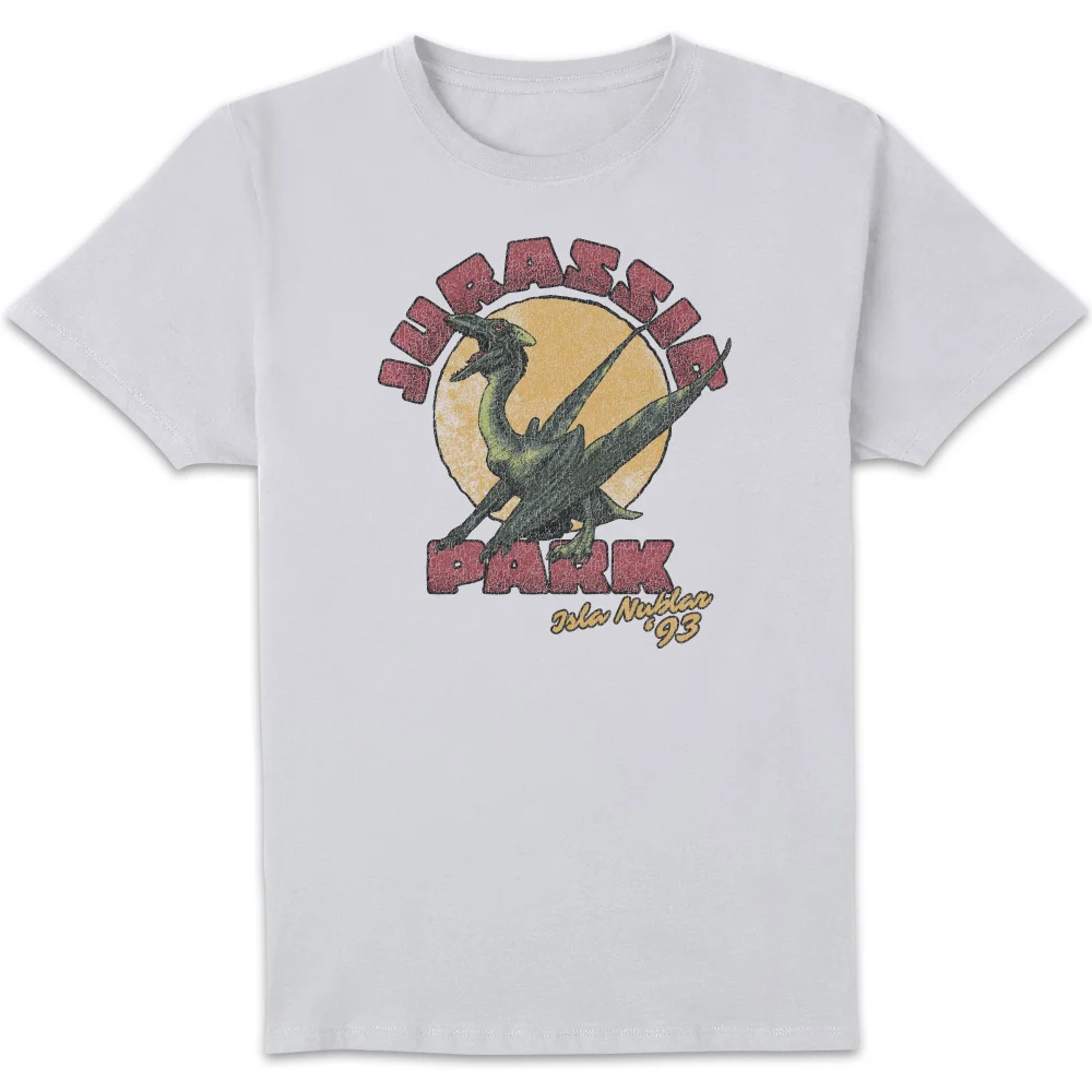 Jurassic Park Winged Threat Unisex T-Shirt - Weiß - S Bild 1