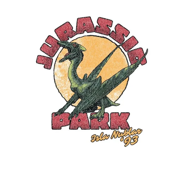 Jurassic Park Winged Threat Unisex T-Shirt - Weiß