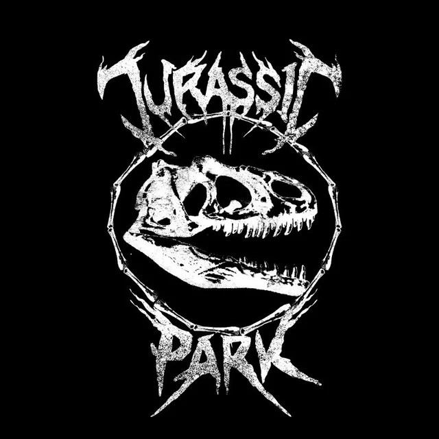 Jurassic Park Bones Rex Unisex T-Shirt - Schwarz