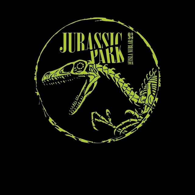 Jurassic Park Skell Unisex T-Shirt - Schwarz