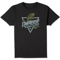 Jurassic Park Raptors On Tour Stroke Men's T-Shirt - Schwarz
