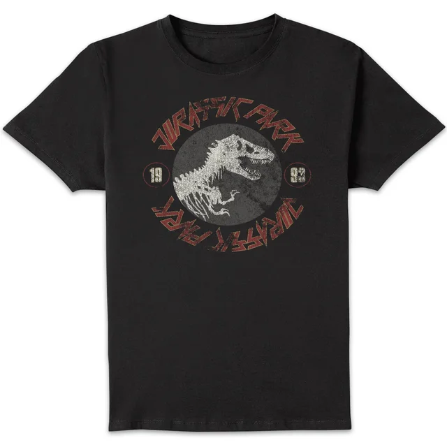 Jurassic Park Classic Twist Men's T-Shirt - Schwarz