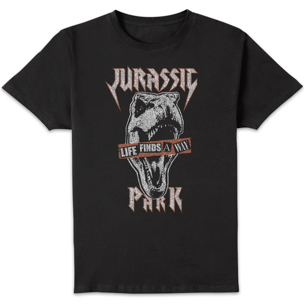 Jurassic Park Rex Punk Men's T-Shirt - Schwarz - S Bild 1
