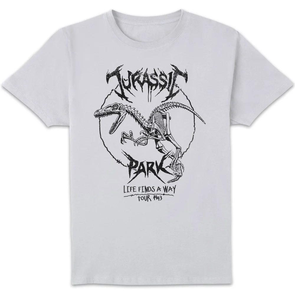 Jurassic Park Raptor Drawn Men's T-Shirt - Weiß - S Bild 1