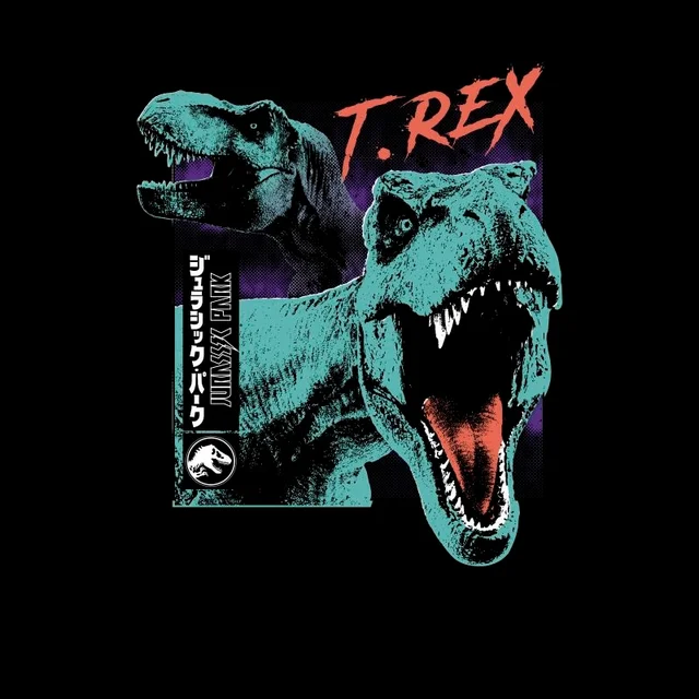 Jurassic Park T-REXES Men's T-Shirt - Schwarz