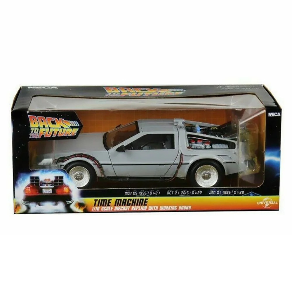 NECA Back To The Future Die Cast DeLorean Bild 1