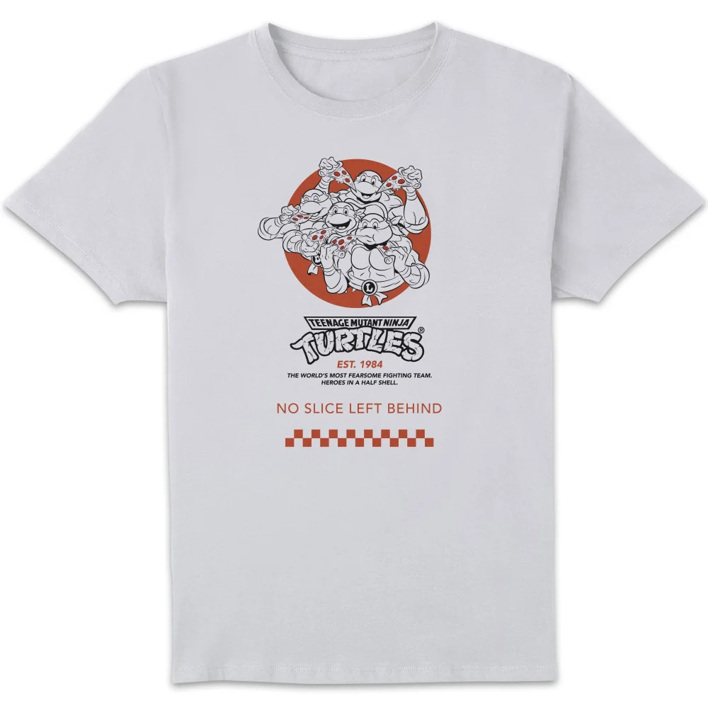 Teenage Mutant Ninja Turtles By The Slice Unisex T-Shirt - Weiß - S Bild 1
