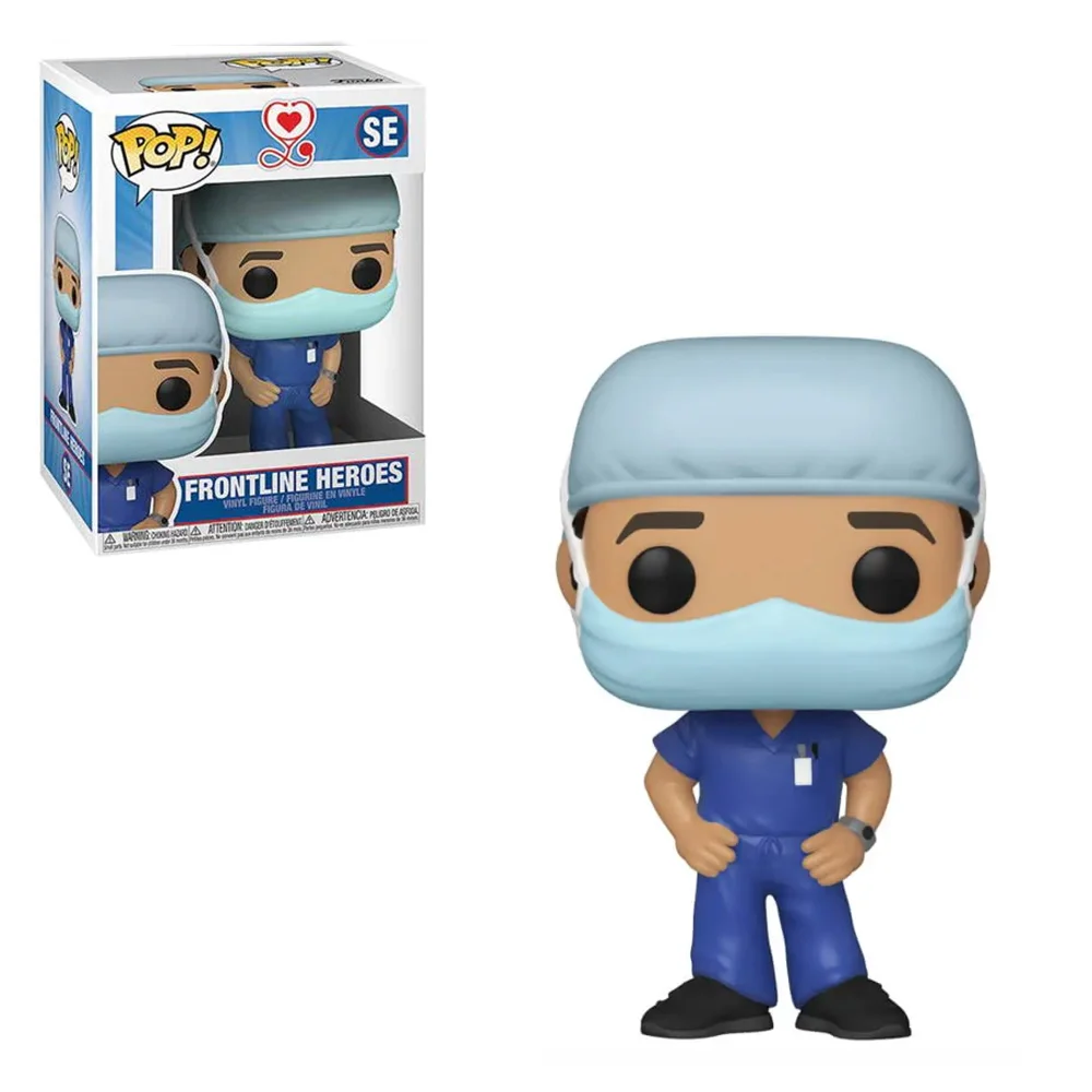 Pop! Heroes Front Line Worker Männlich 1 Pop! Vinylfigur Bild 1