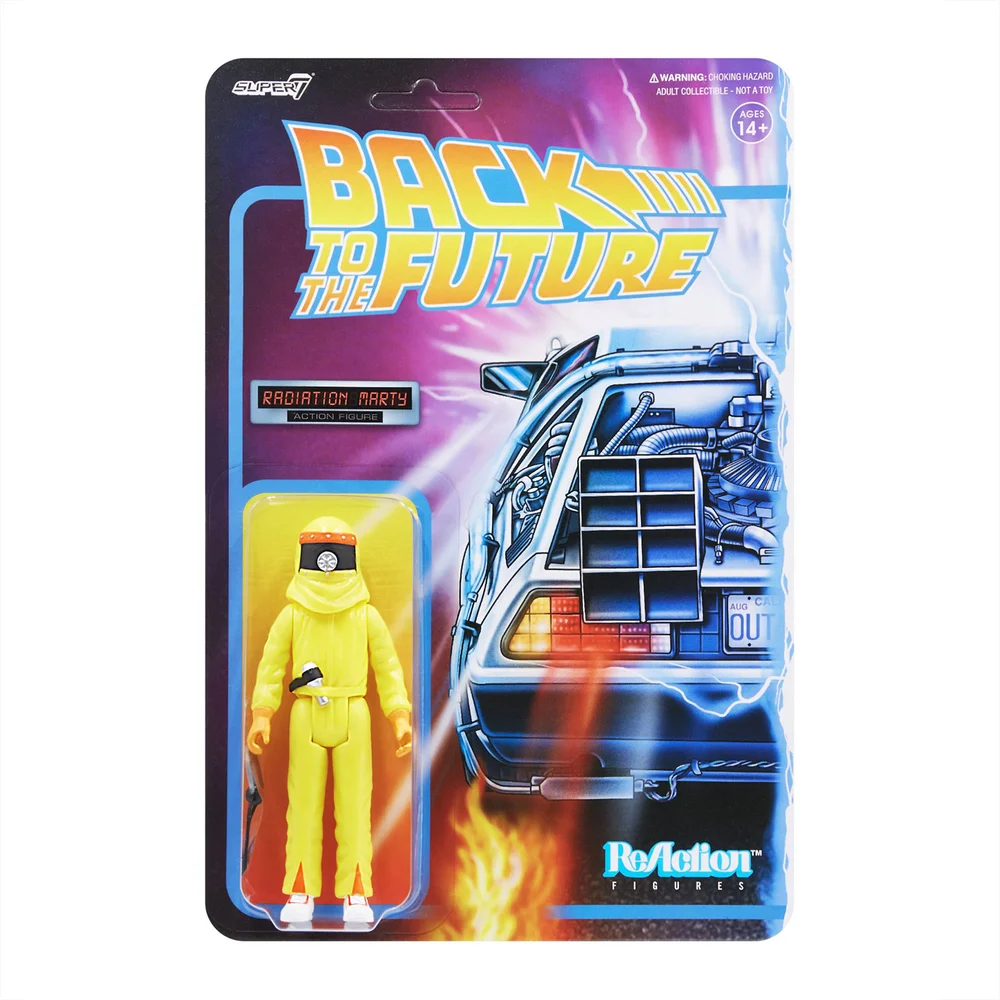 Super7 Zurück in die Zukunft Teil II ReAction-Figur - Radiation Marty Bild 1