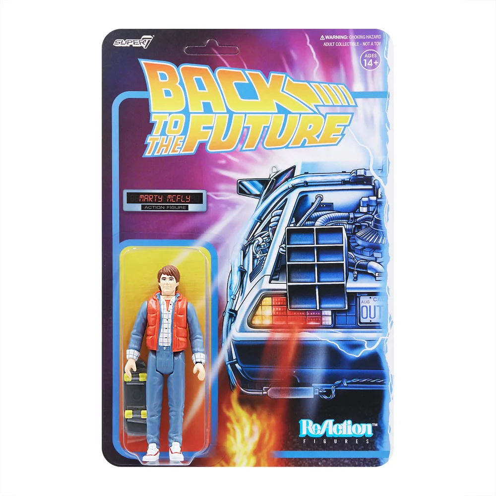 Super7 Zurück in die Zukunft Teil II ReAction-Figur - Marty McFly Bild 1