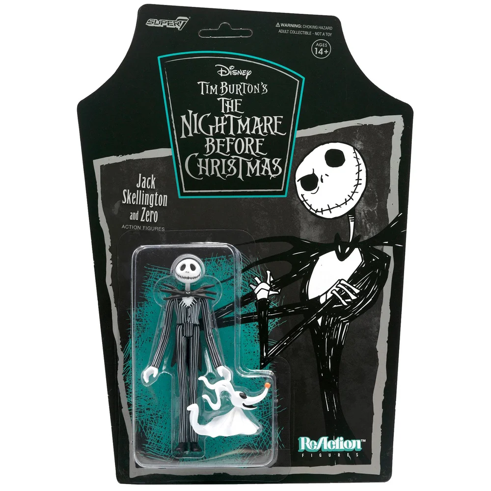 Super7 ReAction The Nightmare Before Christmas ReAction - Jack Skellington Bild 1