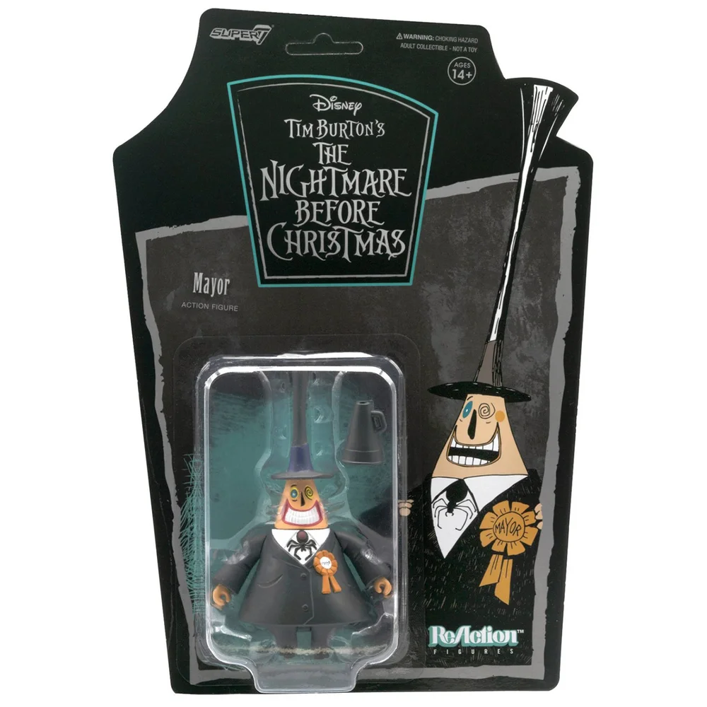 Super7 The Nightmare Before Christmas ReAction Figure - The Mayor Bild 1