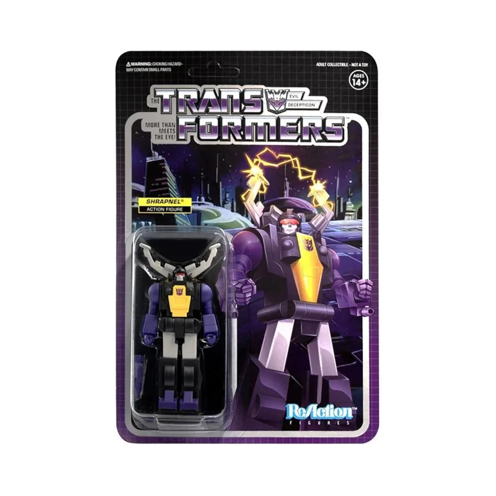Super7 Transformers ReAction Figure - Shrapnel Bild 1