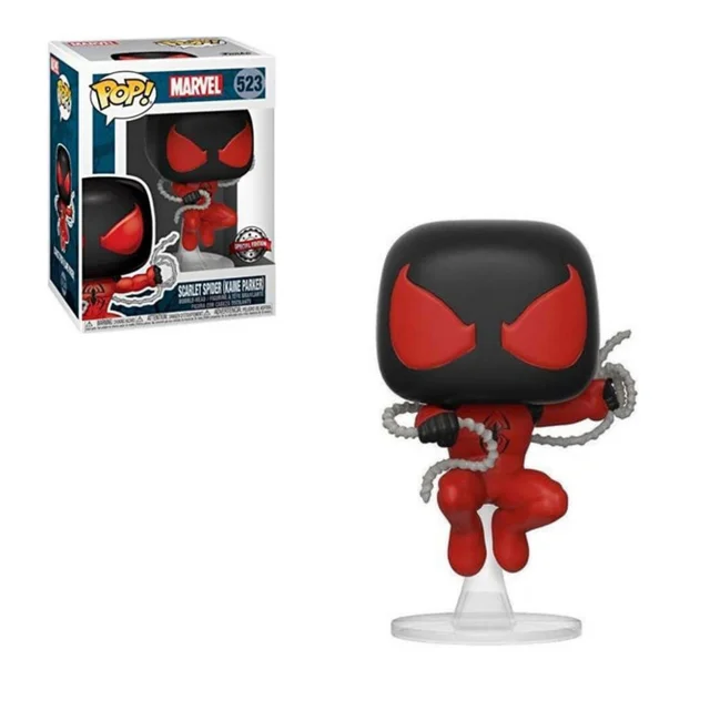 Spider-Man Scarlet Spider Marvel EXC Pop! Vinyl Figur